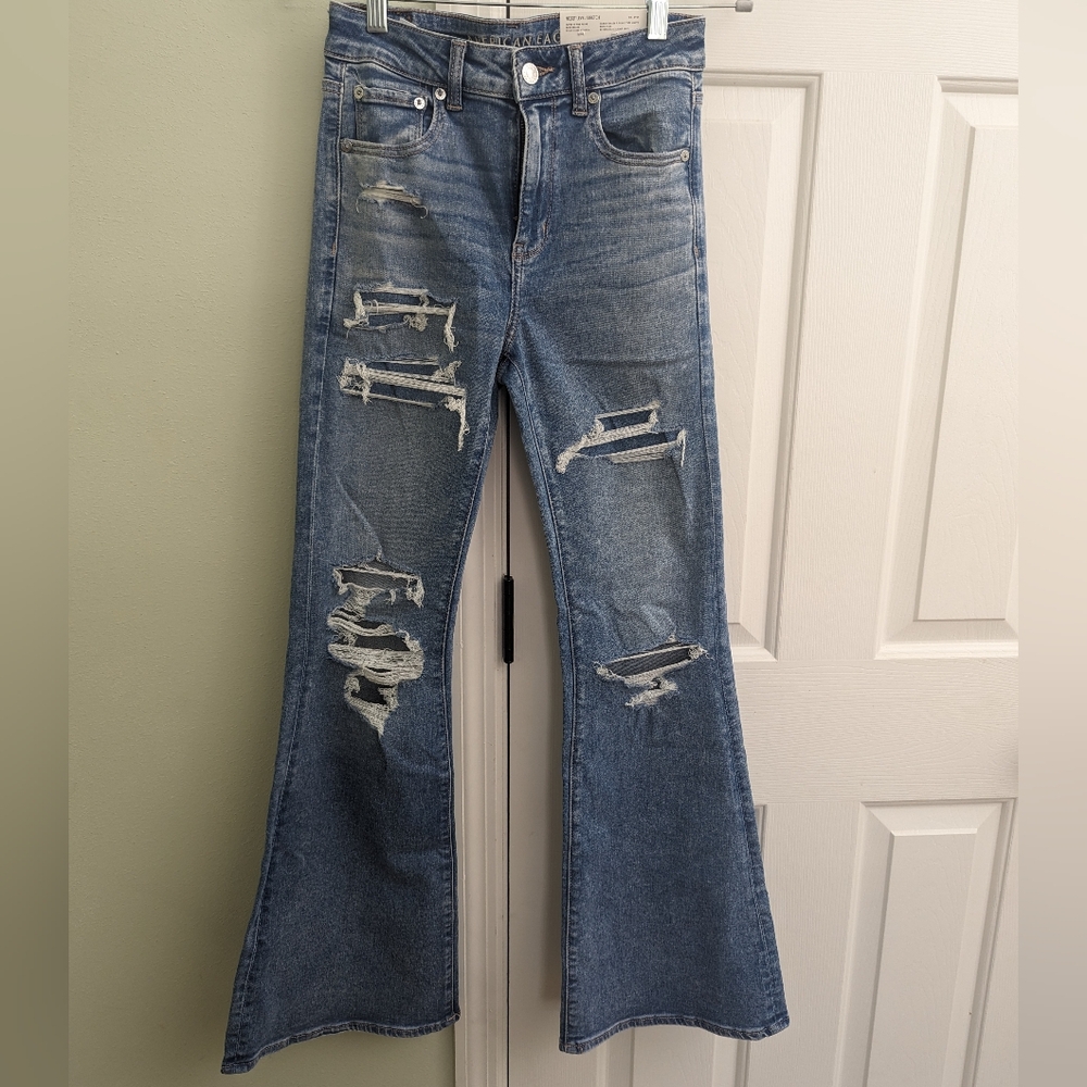 American Eagle High-rise Flare jeans